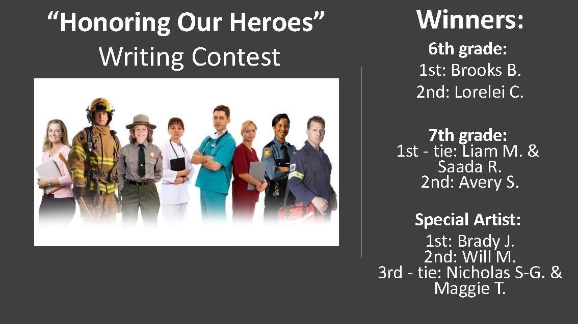 heroes essay winners
